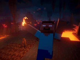 How many default player characters are available in Minecraft?