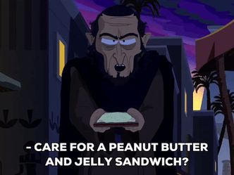 Who once made a $16,000 flight to Denver for a peanut butter and jelly sandwich?