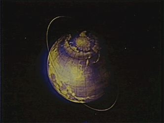 The Sputnik 1 spacecraft was successfully placed in orbit around the Earth.