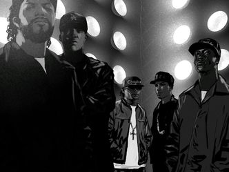 From which city does the rap group N.W.A origin?