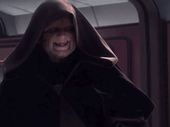 Which Sith Lord, disguised as Senator Palpatine, orchestrated the fall of the Republic and rise of the Galactic Empire?