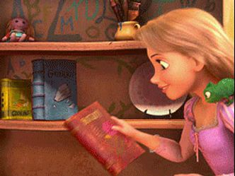 What is the name of Rapunzel's color-changing sidekick?