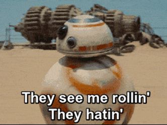 "May the Force be with you." is a famous line from which Science Fiction Movie ?