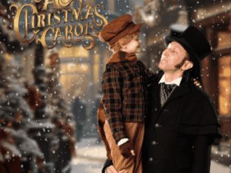 Jim Carrey, Colin Firth and which British actor feature in 'A Christmas Carol'?