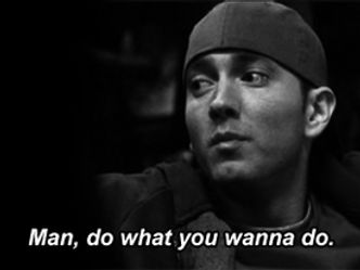 In 2003 drama '8 Mile' what is Eminem's nickname?
