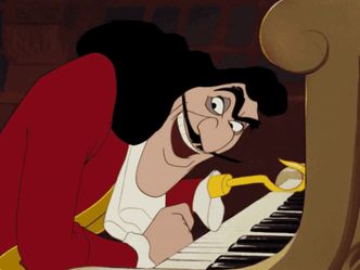 Which movie features Captain Hook as the villain?