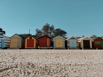 What are these bathing boxes called?