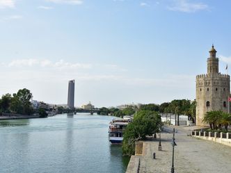 In Which Country would you find the River Guadalquivir and the river Ebro?
