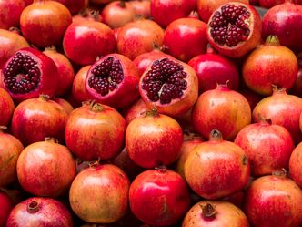 Where do Pomegranates originate? (4 letters)