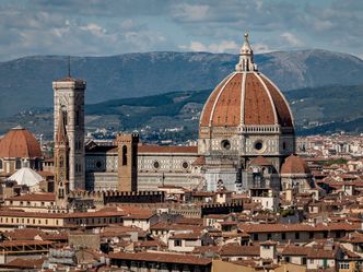 What part of the Florence Cathedral is regarded as an exceptional feat of engineering?