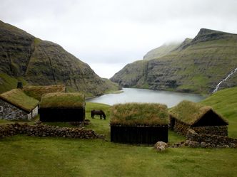 Locate the Faroese Island called "Lítla Dímun"