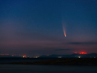 What is a meteor commonly known as when it enters Earth's atmosphere and burns up?