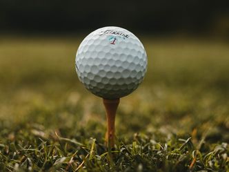 What material is inside the plastic exterior of a golf ball?