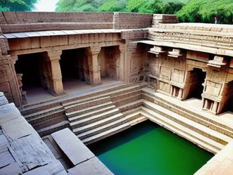 Which UNESCO World Heritage Site is known as the 'Queen of Stepwells'?
