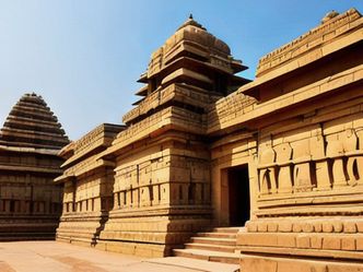 Pin the location of the Khajuraho Group of Monuments.