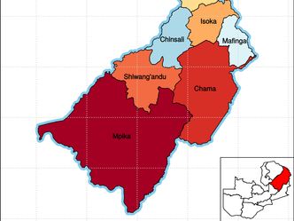 What is the administrative center of Muchinga Province in Northern Zambia?