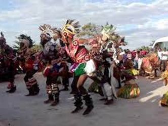 What tribe performs the healing dance called Vimbuza?