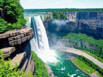 Which is taller: Angel Falls or Niagara Falls?