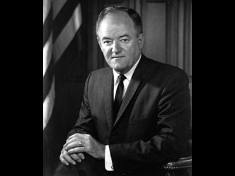 Hubert Humphrey became the 38th Vice President of the United States.