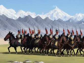 Who succeeded Genghis Khan as the Great Khan?