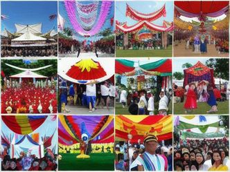Arrange these Filipino festivals in chronological order (earliest to latest in the year):