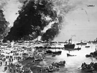 What happened at Dunkirk in May 1940?