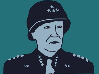 What is the surname of this US WW2 army general?
