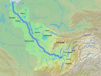 What's the historical Latin/Greek name of the Amu Darya river?