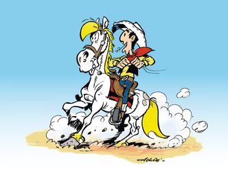 What habit did Lucky Luke quit due to its negative influence on the readers?