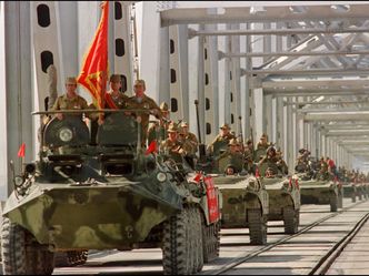 From what central Asian country did the USSR withdraw its army during Gorbachev's presidency?
