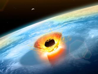 Where did the asteroid that indirectly killed the dinosaurs strike earth?