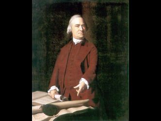 What’s the name of John Adams’ cousin, also a founding father?