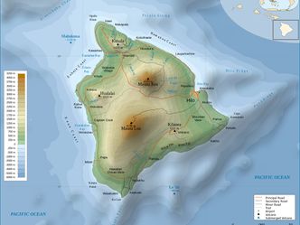 Which is the largest of the Hawaiian islands?