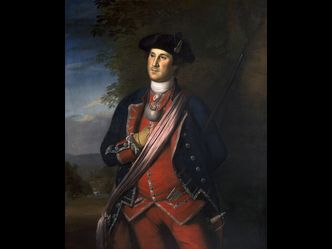 In what war was Washington involved as a British colonial army officer?