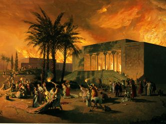 What important Persian city was sacked and burned by Alexander in 330 BC?