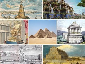 Which of the the ancient wonders was built first?