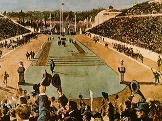 Where was the 1896 Olympics held?