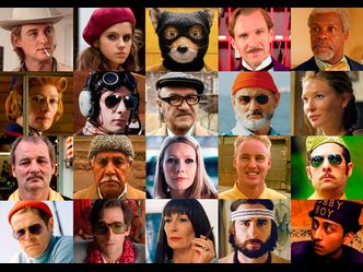 Which actor has starred in the most number of Wes Anderson movies?