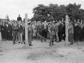What is the day called when the GDR authorities first sealed off West Berlin?
