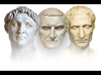 Who was not part of the first roman triumvirate?