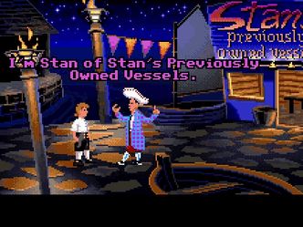 Stan sells previously owned vessels in the original  game. What used commodity does he sell in Monkey Island™ 2?