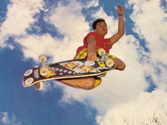 Who is this famous skateboarder?
