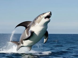 What is the primary diet of the Great White Shark?
