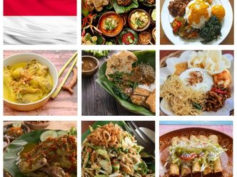 Indonesia is known for its delicious cuisine. Which dish is considered the national dish of Indonesia?