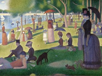 This is "A Sunday Afternoon on the Island of La Grande Jatte", who painted it?
