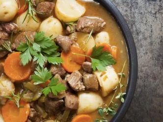 Traditional French pot-au-feu is usually made with which meat?