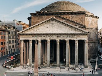 The original use of the Pantheon is undocumented. In 609 AD, Pope Boniface IV converted it into what?