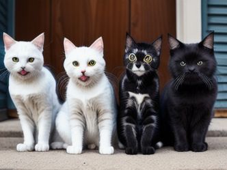 What is the term for a group of cats?