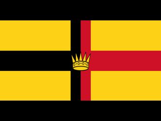 This is the flag of which formerly independent kingdom?