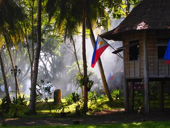 On which island in the Central Philippines was Jose Rizal exiled?